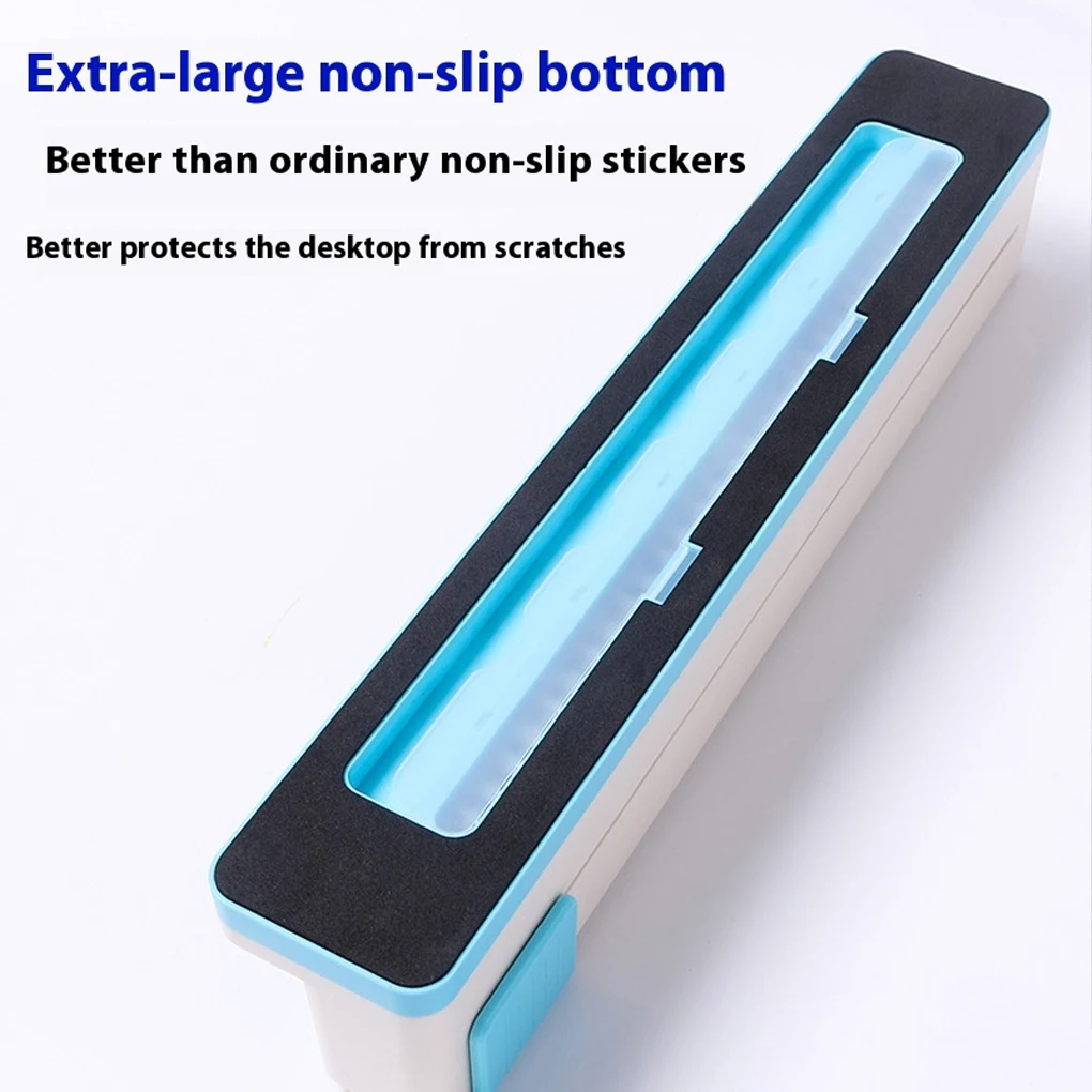 Mesin Pelubang Kertas Profesional Anti Selip 30 Lubang ABS Workspace Biru