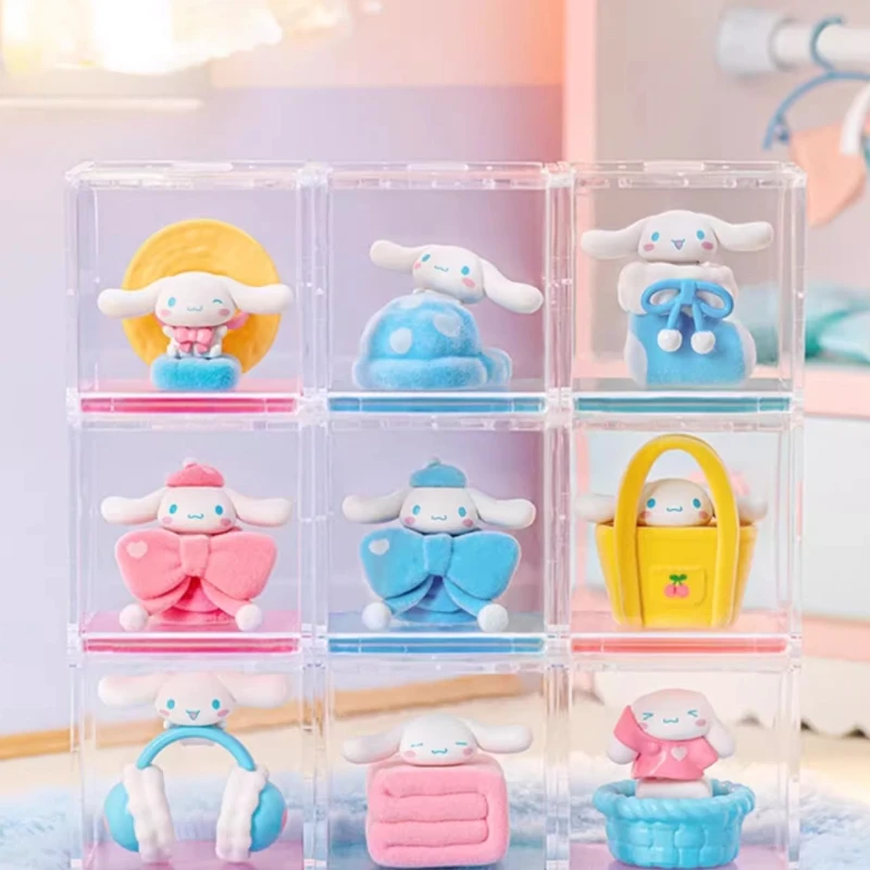 سينامورول لطيف خزانة سلسلة صندوق صغير كبير الأذن الكلب صندوق أعمى الديكور الشكل توافدوا نسخة هدية عيد ميلاد عظيمة