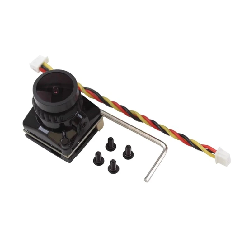 

DC5-40V Wide Voltages Micro 1800TVL Camera Highly Resolution FPV Camera 2.1mm Lens Improve Flying Experience for Drones