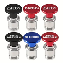 Fire Missiles Button Car Cigarette Lighter Anodized Aluminum 12 Volt Car Cigarette Lighter Fits Most Vehicles