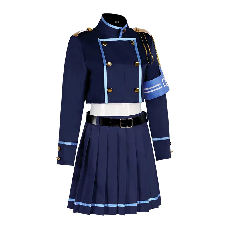 Anime Tachibana Hikari Railway Academy School Uniform Cosplay Game Blue Archive Costume Tachibana Nozomi Halloween Party JK Set