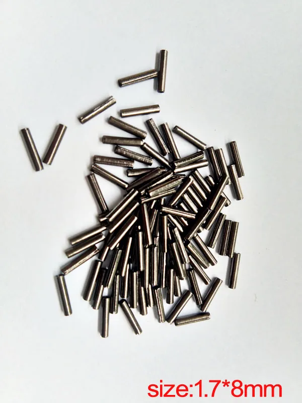 200pcs 1.6mm 1.7mm  Fixed Pin Stainless Steel Pin For VVDI KD Xhorse Flip Floding Remote Control keys Locksmith Tool