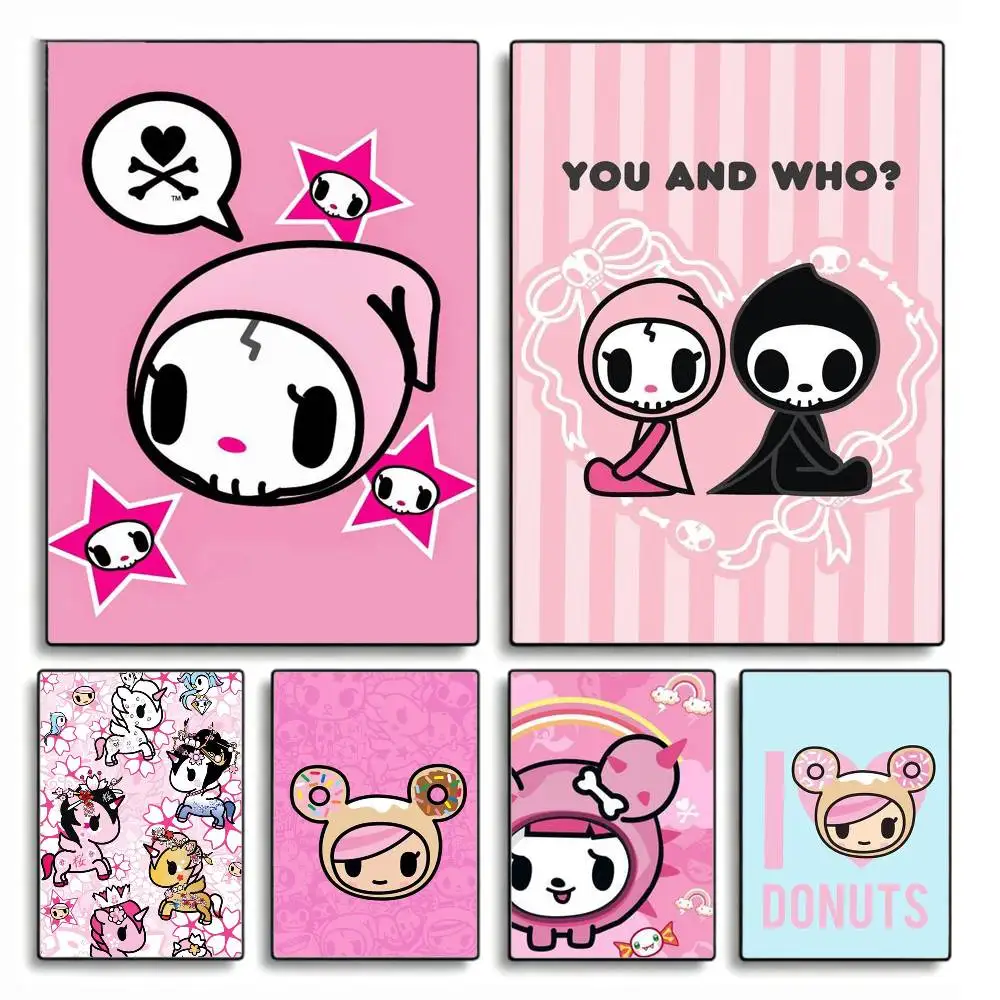 

B-Beautiful T-Tokidoki-S Poster HD Self Adhesive Waterproof Wall Art Ideal for Home Office Dorm Gift