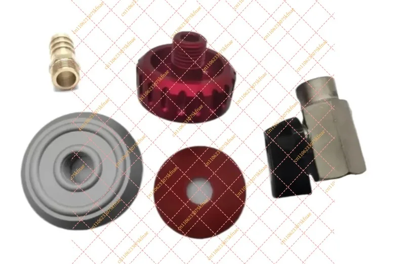 Self Sealing Metal Vacuum Valve Nozzle Reusable Bag Connector Carbon Fiber Prepreg Resin Infusion Vacuum Processing Fitting