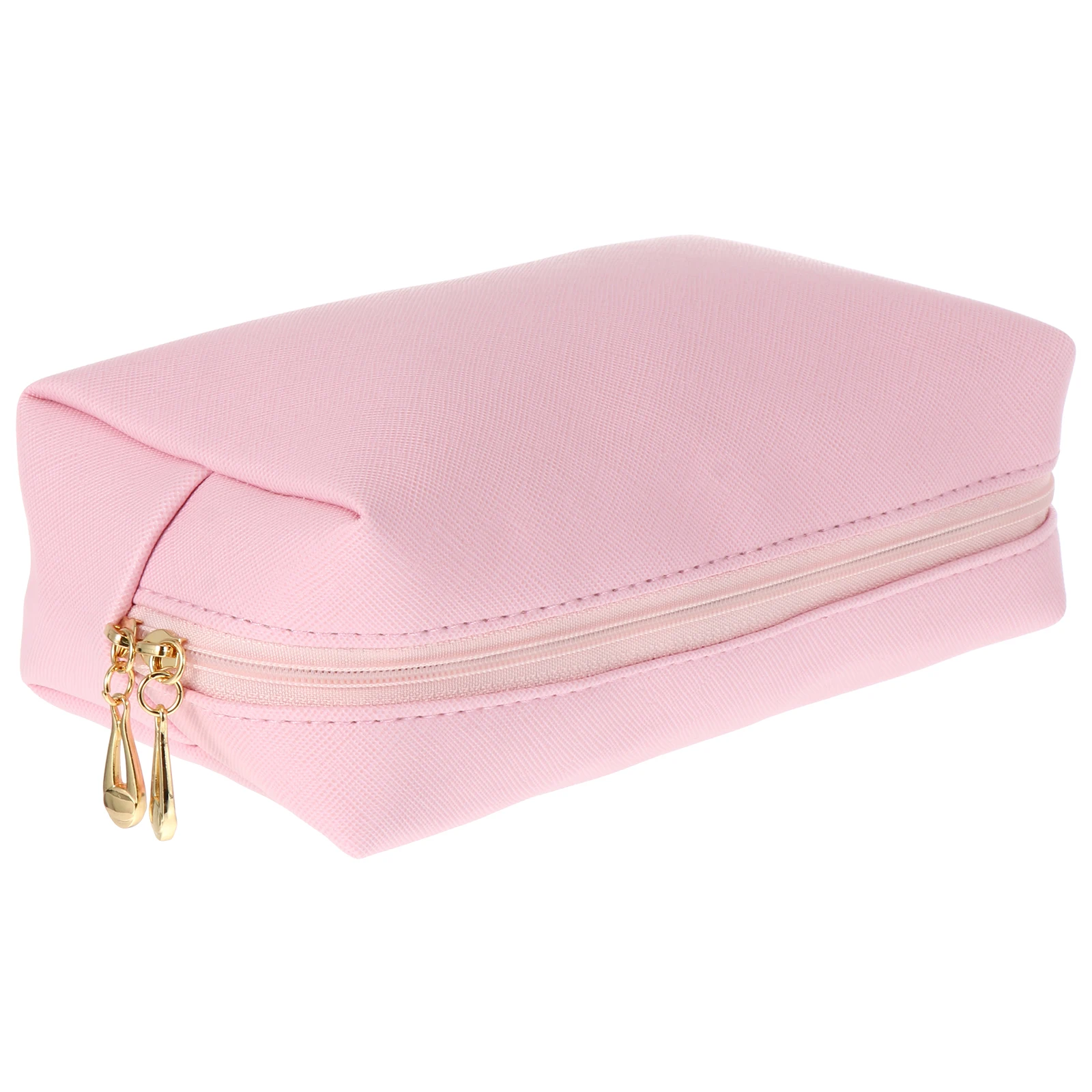 

Bag PU Square Portable Large Space Travel Toiletries Storage Pouch Makeup Wash Bag For Women Gifts