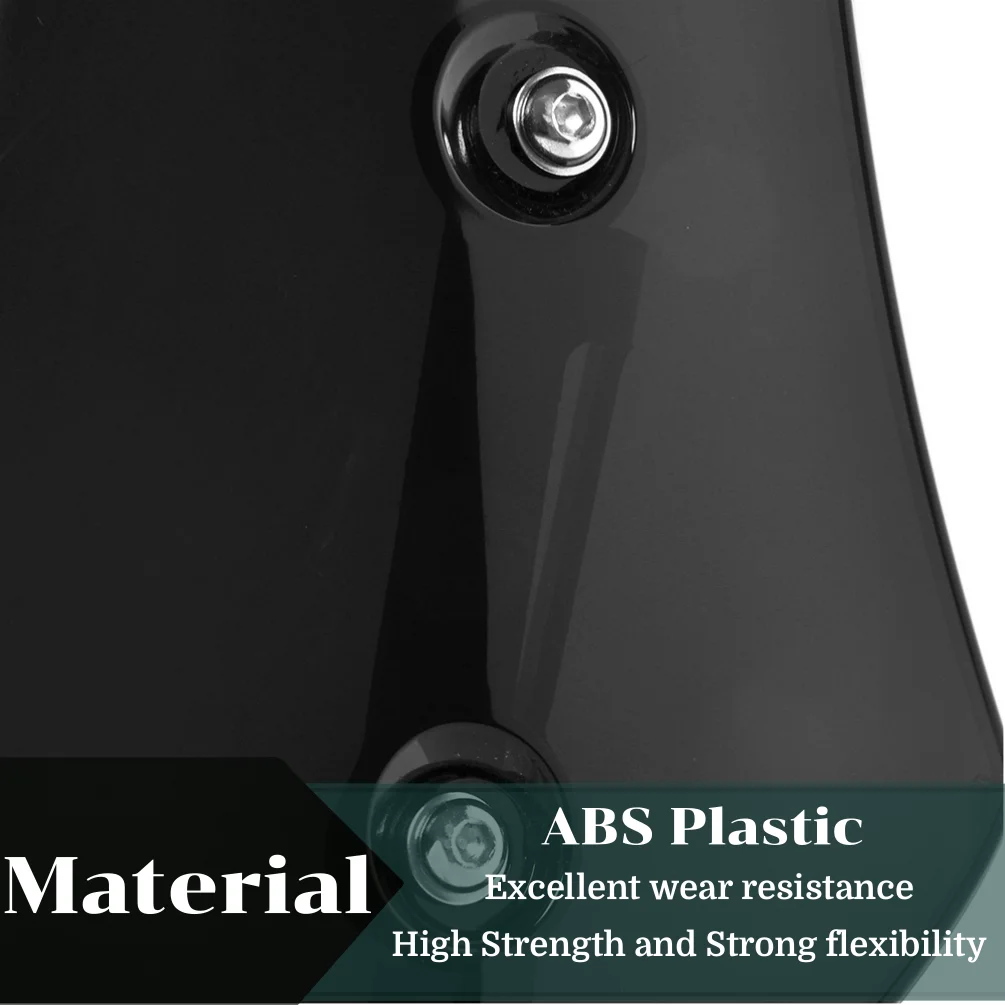 Motorcycle Windshield Windscreen For Harley Davidson FXDF Fat Bob FLD Switchback Street Bob Wind Deflector Shield Screen 40~50MM
