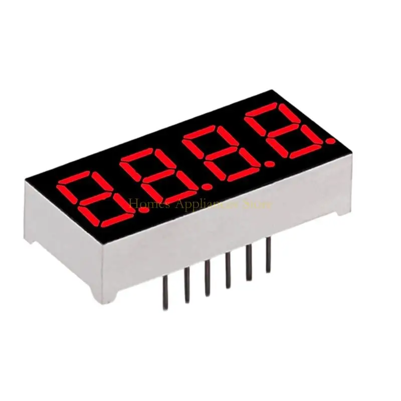 Panel pantalla LED Universal 4 dígitos D0AB para hornos microondas, refrigeradores, mejora visibilidad, construcción