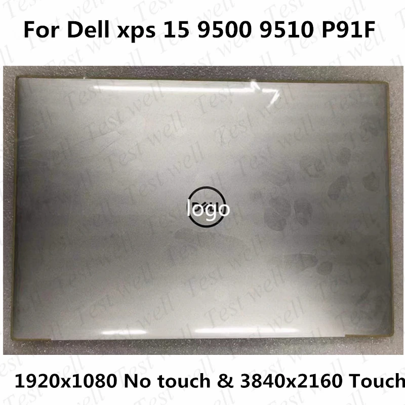 

Original 15.6" For Dell XPS 15 9500 LCD Screen Touch Assembly Display P91F P91F001 1920X1080 FHD 3840x2400 4K+ Silver