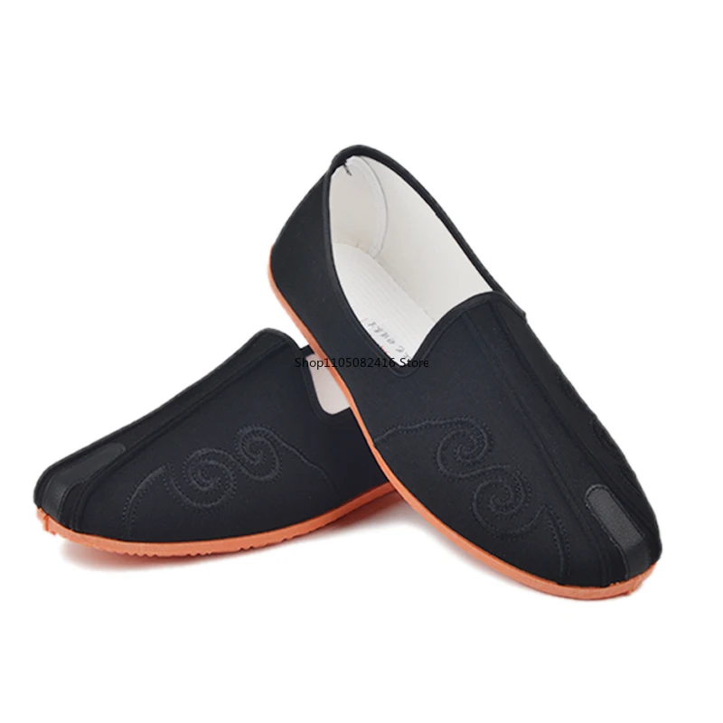 Traditional Chinese Kung Fu Cotton Cloth Shoes Tai-chi Martial Art Training Sneakers Breathable Wearable Sport Footwear