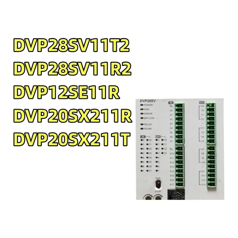 100% Tested Plc Controller Dvp28sv11t2 Dvp28sv11r2 Dvp12se11r Dvp20sx211r Dvp12se11t Dvp20sx211t
