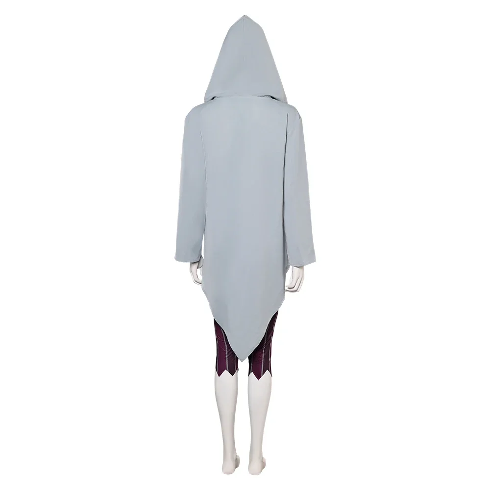 Cosplay Jinx Cosplay Vest Pants Hat Wig Necklace Game Acrane Costume Women Cloak Boots Adult Halloween Carnival Party Disguise S