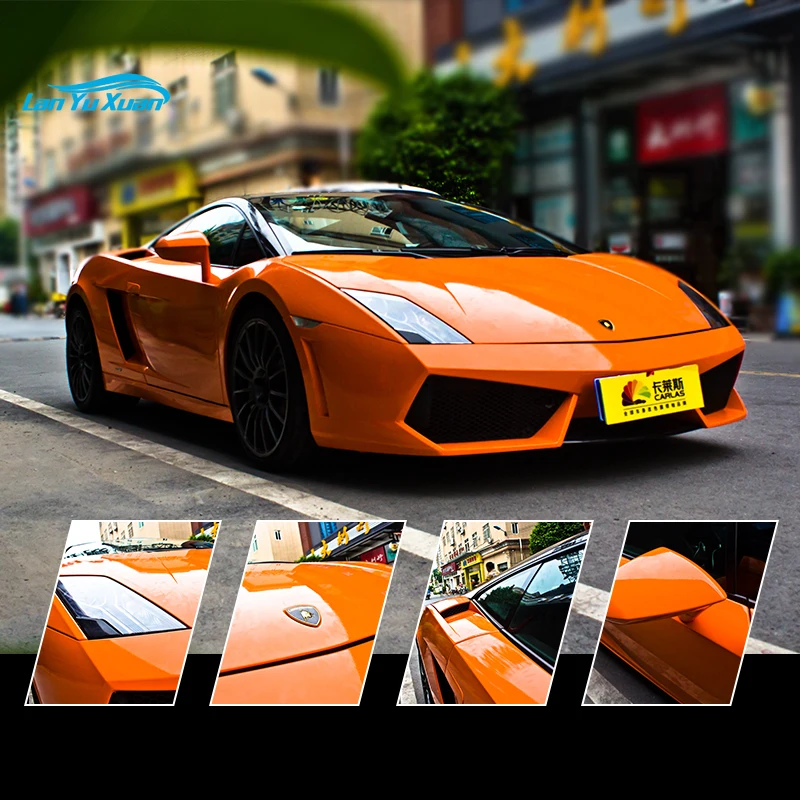 

Glossy Self-adhesive Candy Waterproof Removable Air Bubble Free Car Wrap Film Used Car Wrapping Vinyl Stickers Car Film