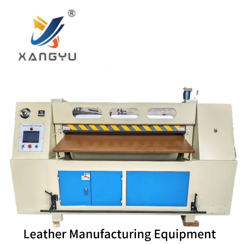 Leather Processing Equipment Type Embossing Machine Leather Polishing Machine