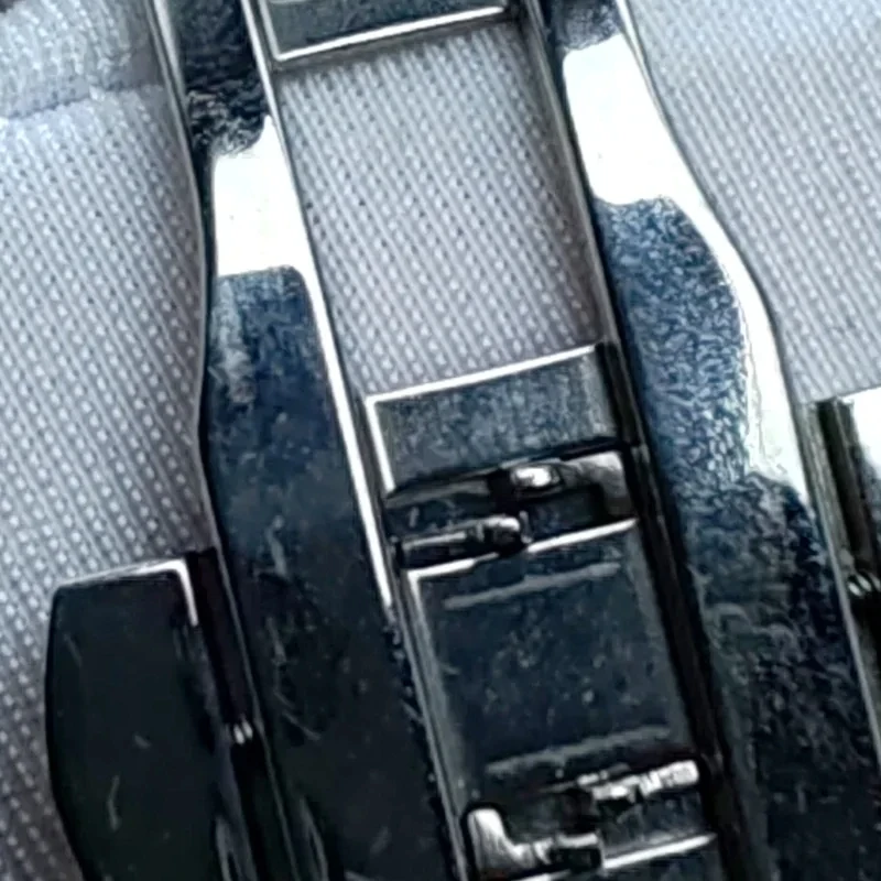 حزام ساعة من الفولاذ المقاوم للصدأ لـ OB DW Longines L4 مريح في الارتداء حزام ساعة بإبزيم على شكل فراشة مزدوج 14 16 18 20 مللي متر