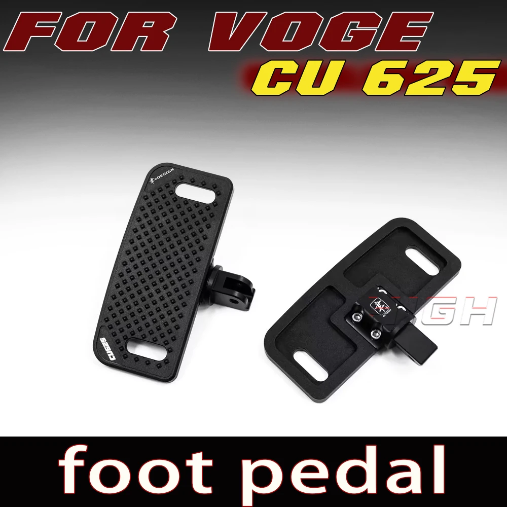 Extended foot pedal angle adjustable and anti-slip for VOGE CU625 625CU