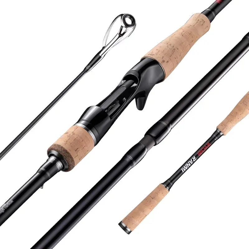 HEARKEN Fishing Rod High Carbon Fiber Spinning Casting Lure Rod