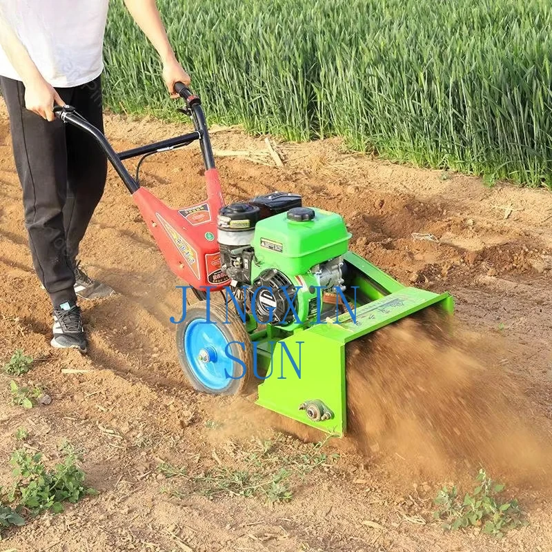 7HP hand-held agricultural lawn mower with  engine for digging, weeding and loosening