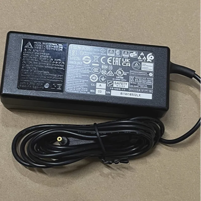 Adaptateur secteur ADP-65DE B Delta 65W 19V 3,42a pour Acer Swift 5 SF514-55T/i7-1165G7 Aspire A315-22G A315-55G A315-55KG, chargeur pour ordinateur portable