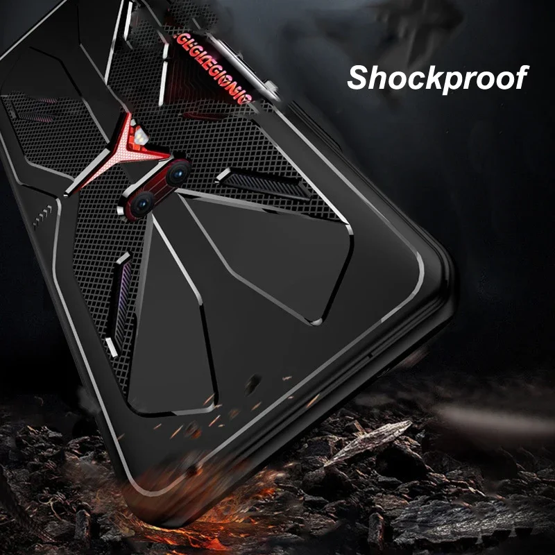 for Lenovo Legion Y70 Y90 2 Pro 5G Phone Duel Case Soft Silicone Shockproof Heat Dissipation Gaming Cover for Legion Duel Funda