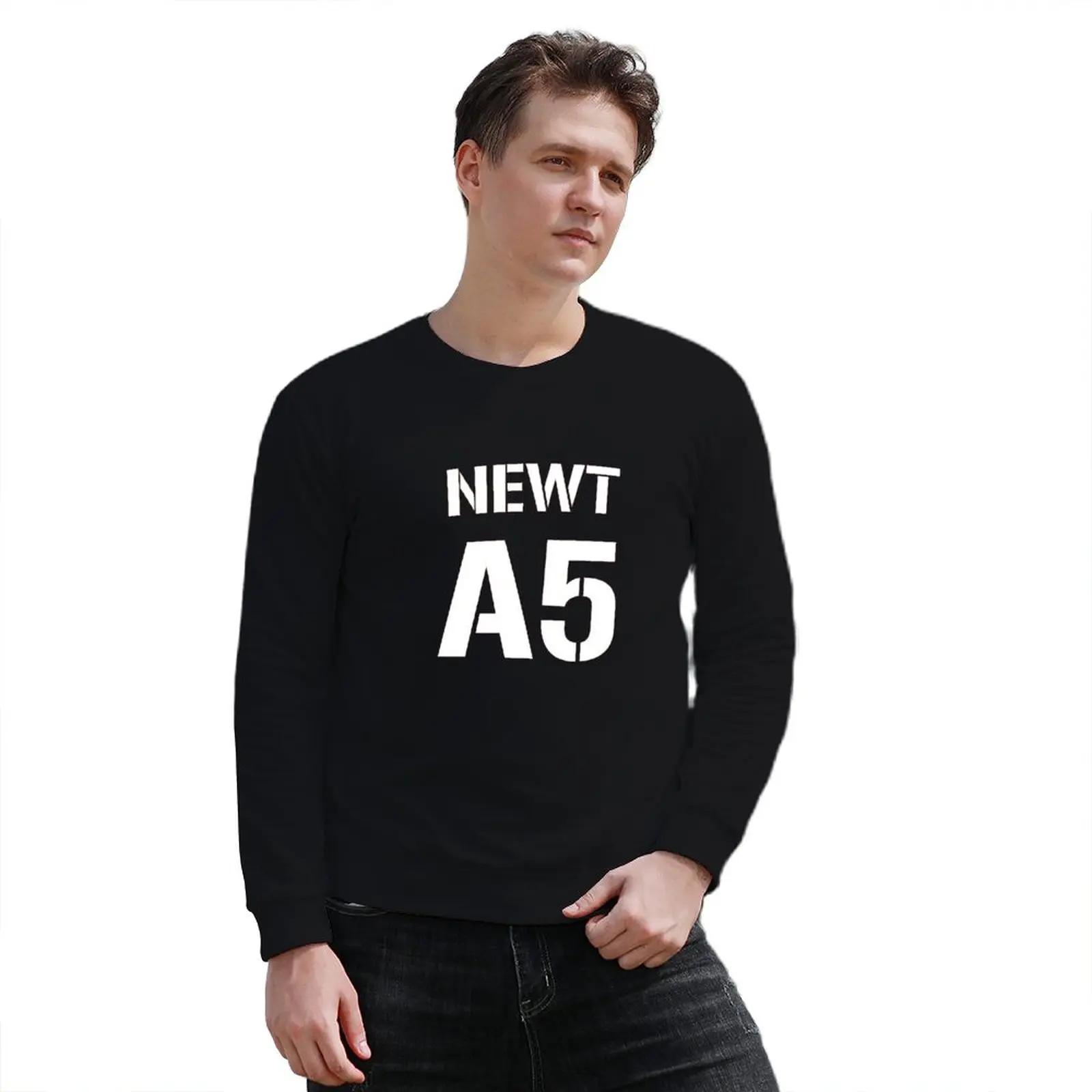 New Newt A5 Merchandise Sweatshirt anime clothing mens designer clothes men\'s sweatshirt