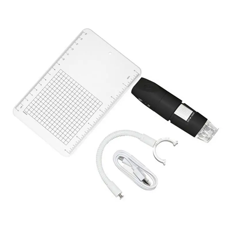 

Беспроводной цифровой микроскоп с 50-1000-кратным увеличением, портативный ручной USB Wi-Fi микроскоп для монет, совместимый с Android, IOS, PC-AEF7