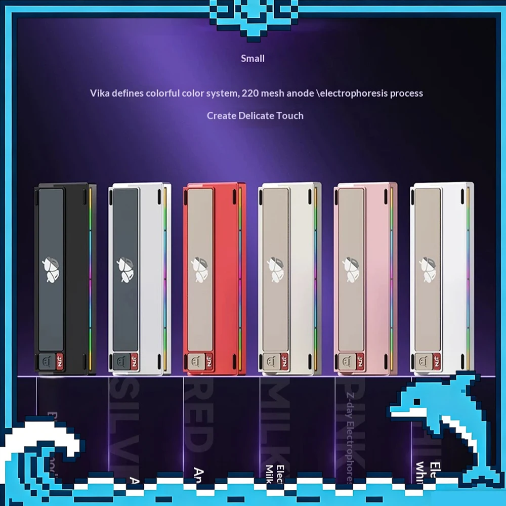 WEIKAV NUT65 Wireless Keyboard Five-Layer Luxury Muffler Filling Gaming Keyboard Three-Mode Connection Double GASKET Structure