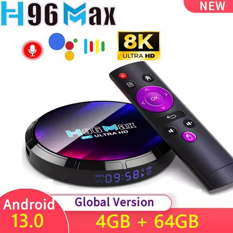 NEW H96 MAX RK3528 Smart TV Box Android 13 Core Cortex TVBox 4G 64G 32G WiFi6 Dual Wifi 4K 8K 2023 Media Player Set Top Box 2013
