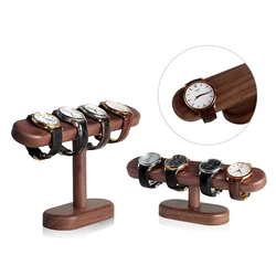 Walnut Watch Bracket Display Holder Jewelry Bracket Chain Anklets Hanger Stand Racks Organizer For Counter Shows