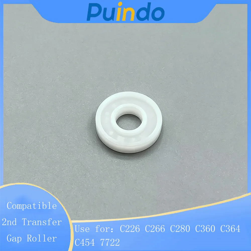 1set 2PCS Compatible 2nd Transfer Gap Roller for Konica Minolta Bizhub C226 C266 C280 C360 C364 C454 Secondary Transfer Gap Roll