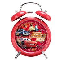 Lightning McQueen Cars Cars Cartoon Animation Peripheral Alarm Clock Silent Travel Time Metal Bell Student Pointer Wake-up Clock