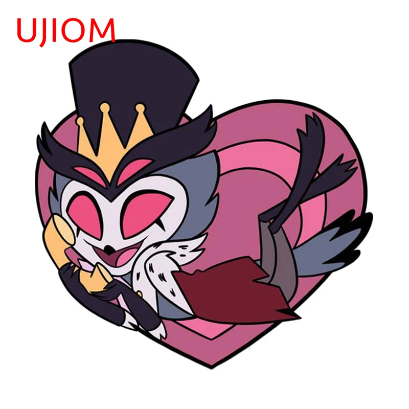 UJIOM 13cm X 12.7cm Stolas Anime Wall Stickers Waterproof Vinyl Laptop Air Conditioner Living Room Decal Bedroom Decoration