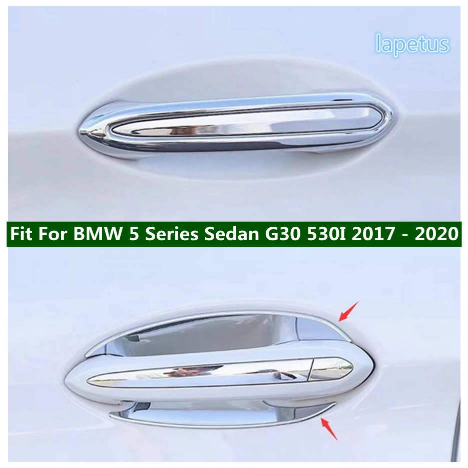 

Doorknob Handle Door Wrist Bowl Decoration Frame Cover Trim Fit For BMW 5 Series Sedan G30 530I 2017 - 2023 Car Accessories