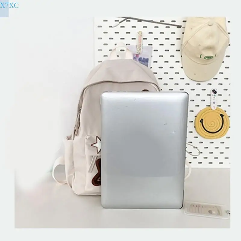 X7XC Fashionable School Bag Nylon Backpack Travel Daypack Suitable for Daily Usse