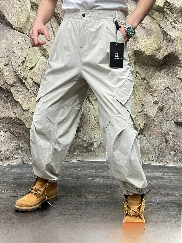 

Outdoor Workwear Long Pants Men's Breathable Multi-Piece 3D Tailoring Windproof Casual Trousers for Couples Autumn 2025