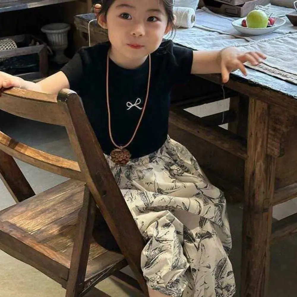 แฟชั่น Lace Up วัยรุ่น Bow เสื้อยืดแขนสั้นสไตล์เกาหลี Slim Crop Top ฤดูร้อนสาวหวานนักเรียน