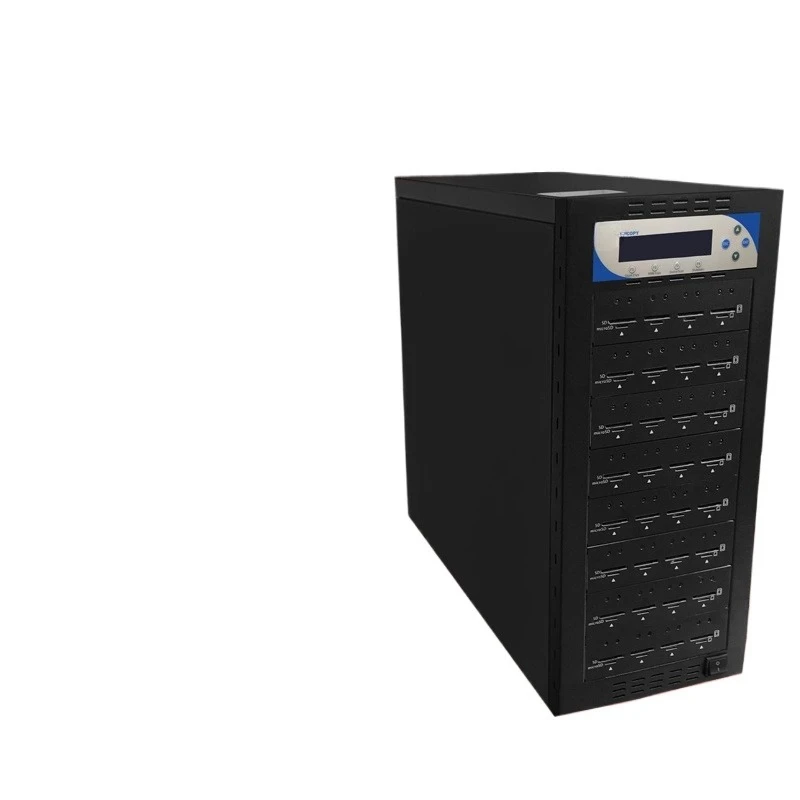 

SD Card TF Card Dual Interface Copying Machine One Tray 47 Mobile Phone Memory Card Encrypted Audio and Video Copy 1.5GB/min