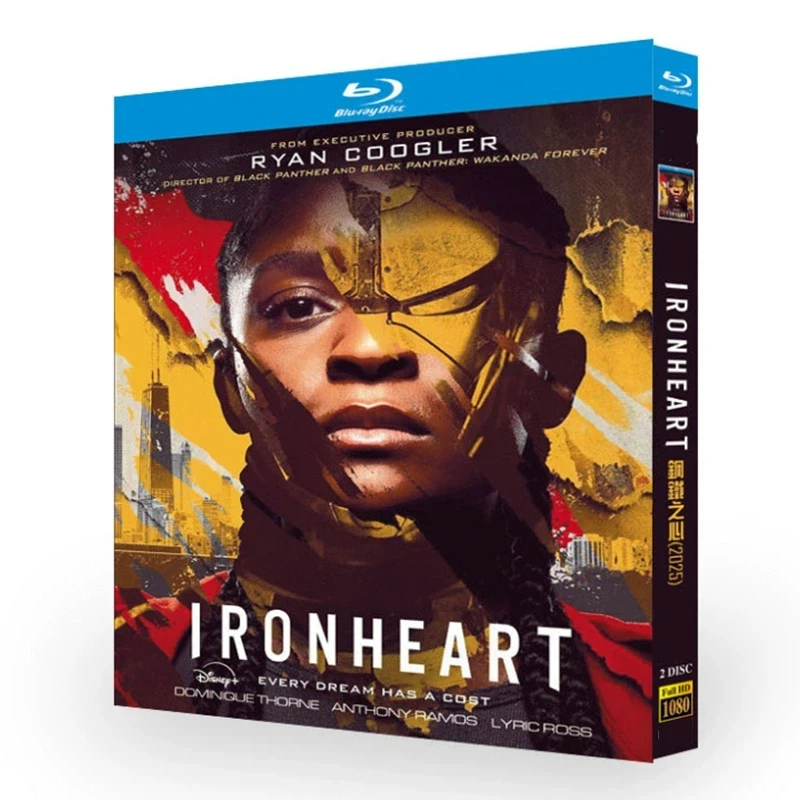 Image of HD TV-Serie Ironheart Staffel 1 (2025), Blu-ray 2 Discs Englische Sprachversion BD DVD