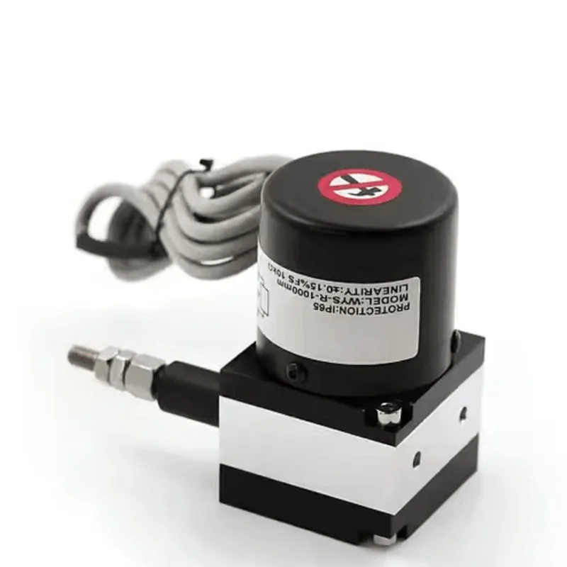 WPS-XS 100mm-1000mm Pull Rope Displacement Potentiometer Draw Wire Sensor Linear Position Encoder String Transducer