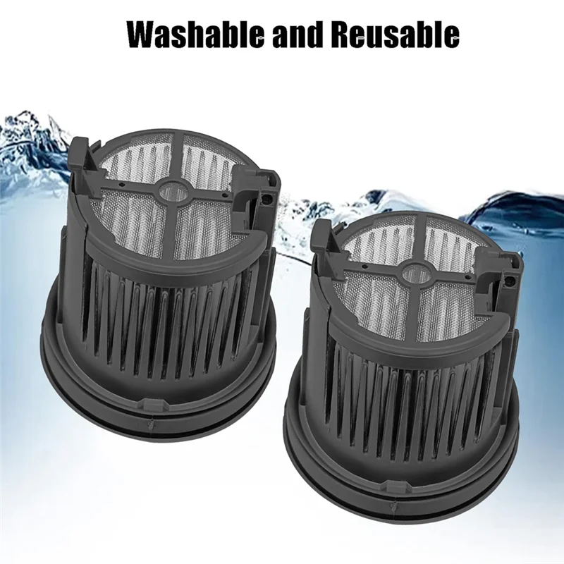 Filtro Hepa de cepillo de rodillo EAS-4PCS para accesorios para aspiradoras Mova K30, mejora la eficiencia de limpieza