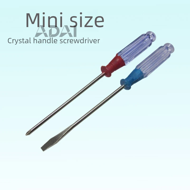 

Mini crystal handle repair screwdriver tool for mobile phones, computers, and small appliances, 3MM transparent handle