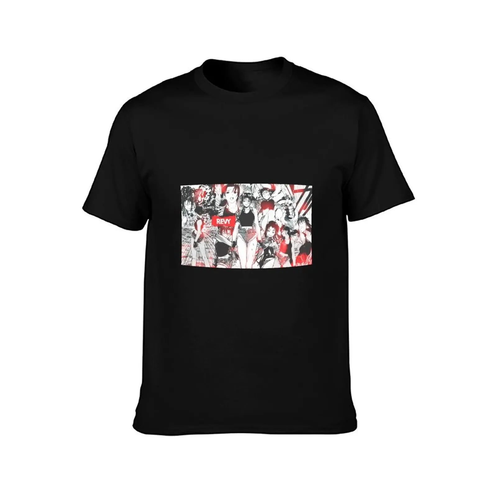 Empower like Revy: Get the ultimate Black Lagoon two-hand gun woman sexy manga beauty apparel T-Shirt, Summer Casual Cotton Tee