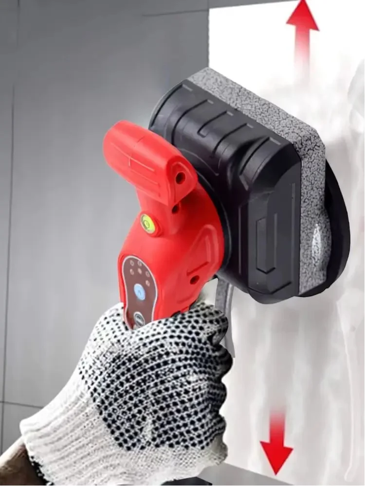 Handgehaltene elektrische Fliesenverlege-Maschine, Hochleistungs-Lithium-Fliesenrüttler, Werkzeug zur Verlegung von Boden- und Wandfliesen, kompatibel mit WORX 20V Batterie.