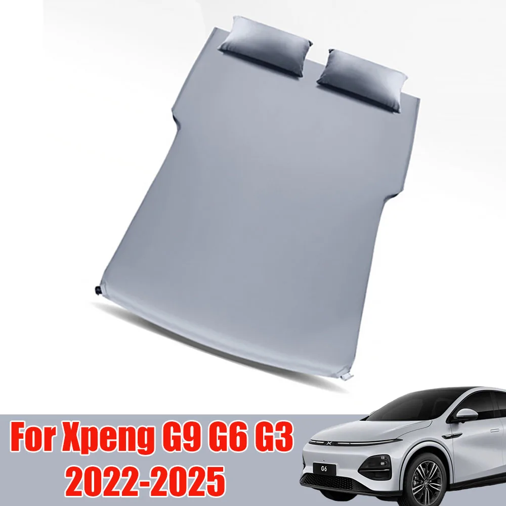 

For Xpeng G9 G6 G3 Car Travel Bed Inflatable Air Mattress, Outdoor Camping Inflatable Special Suede Fabric Mattress