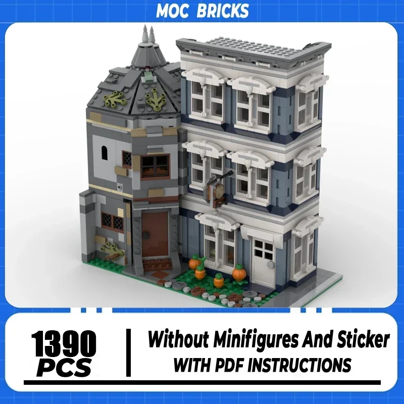 

Конструктор Moc: Модели мастерских плотников и мебельных магазинов, технологичные кирпичики для самостоятельной сборки, игрушка-конструктор «Городской пейзаж»