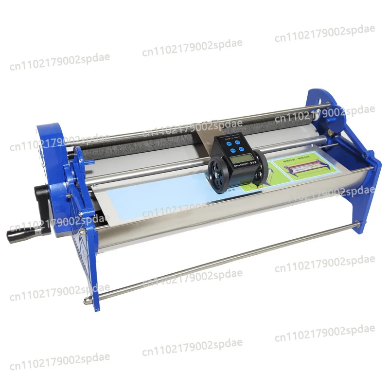 Hand Cranked Wallpaper Gluing Machine With 8L Large Capacity Glue Tank For Home Wall Decoration Construction