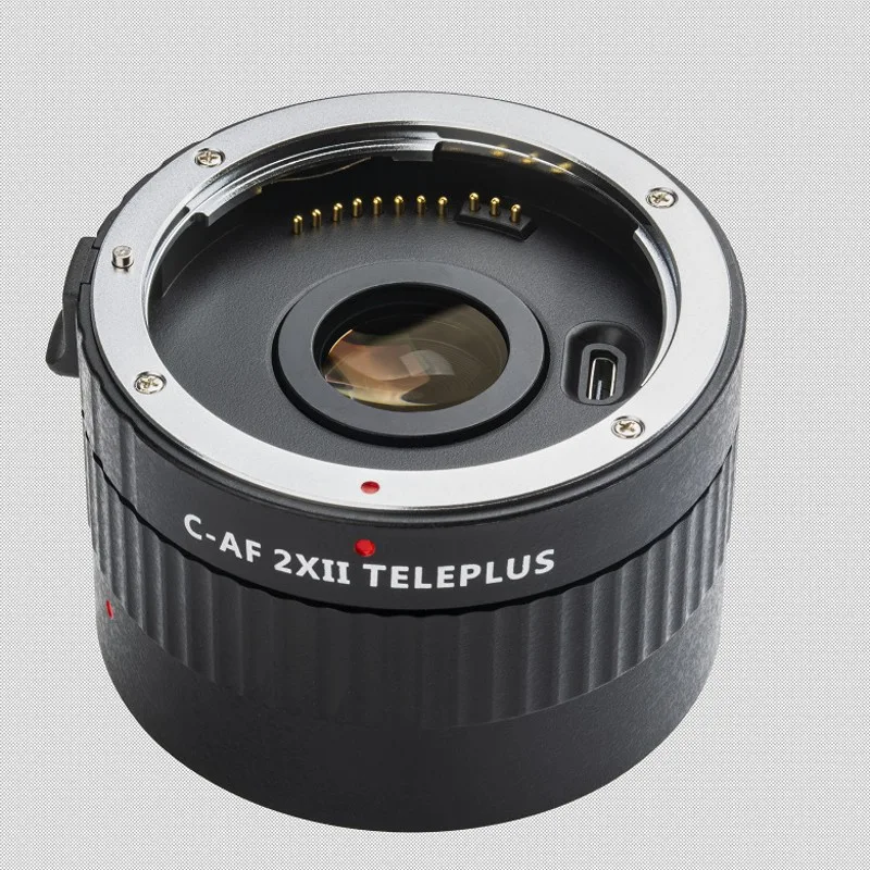 VILTROX C-AF2XII 2.0X AF Teleconverter Auto Focus Lens Extender for Canon EF Mount DSLR Camera Accessories