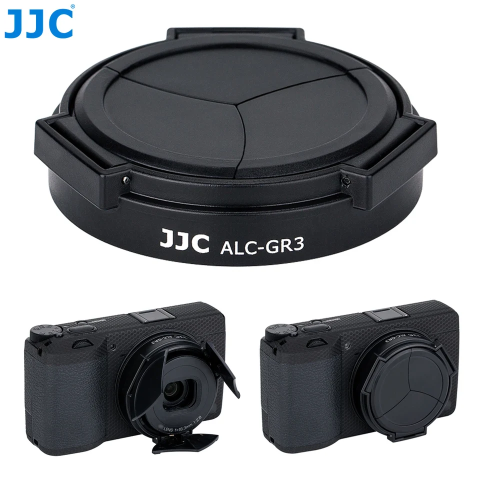 Jjc-リコーカメラ用自動レンズキャップ,自動レンズカバー,プロテクター