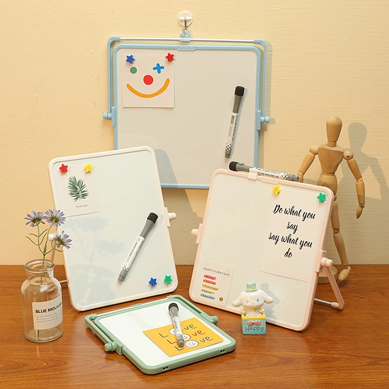 Colorful Magnetic Multi-size Children's Drawing Board Student Writing Board Home Hanging Bracket Desktop Whiteboard