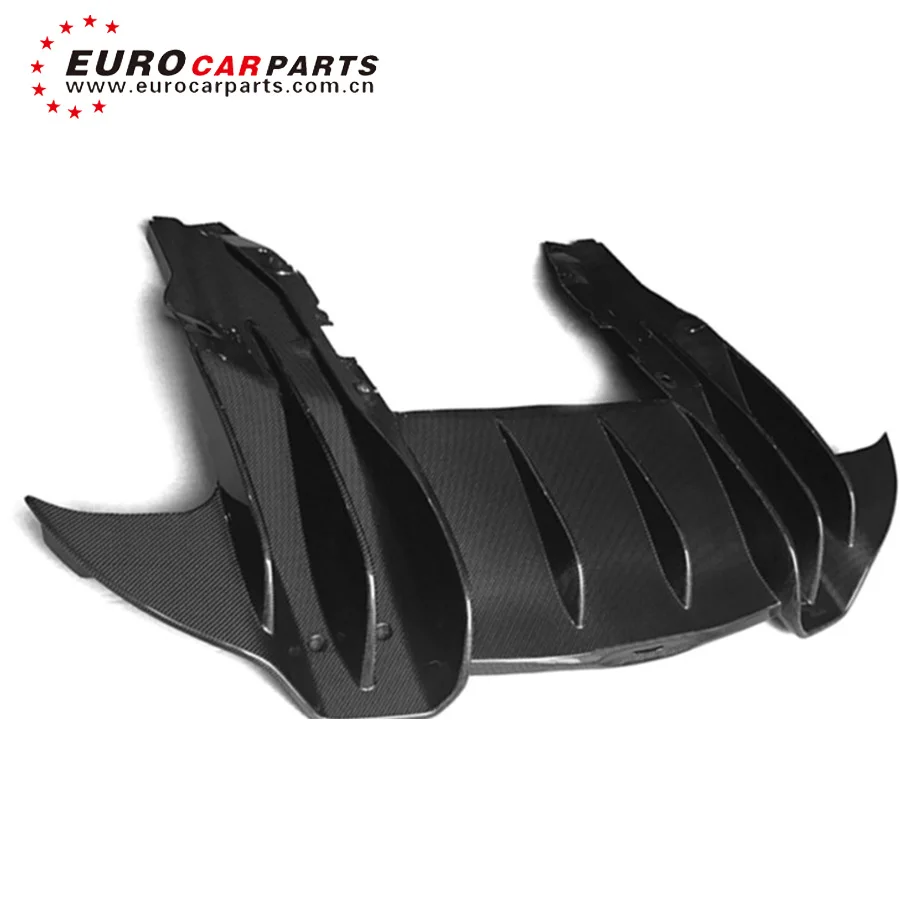 Dry Carbon Automobile  Accessories Deflector Splitter Rear Lower Tail Back Lip Bumper Protector Cover Diffuser  540C 570S 570LT