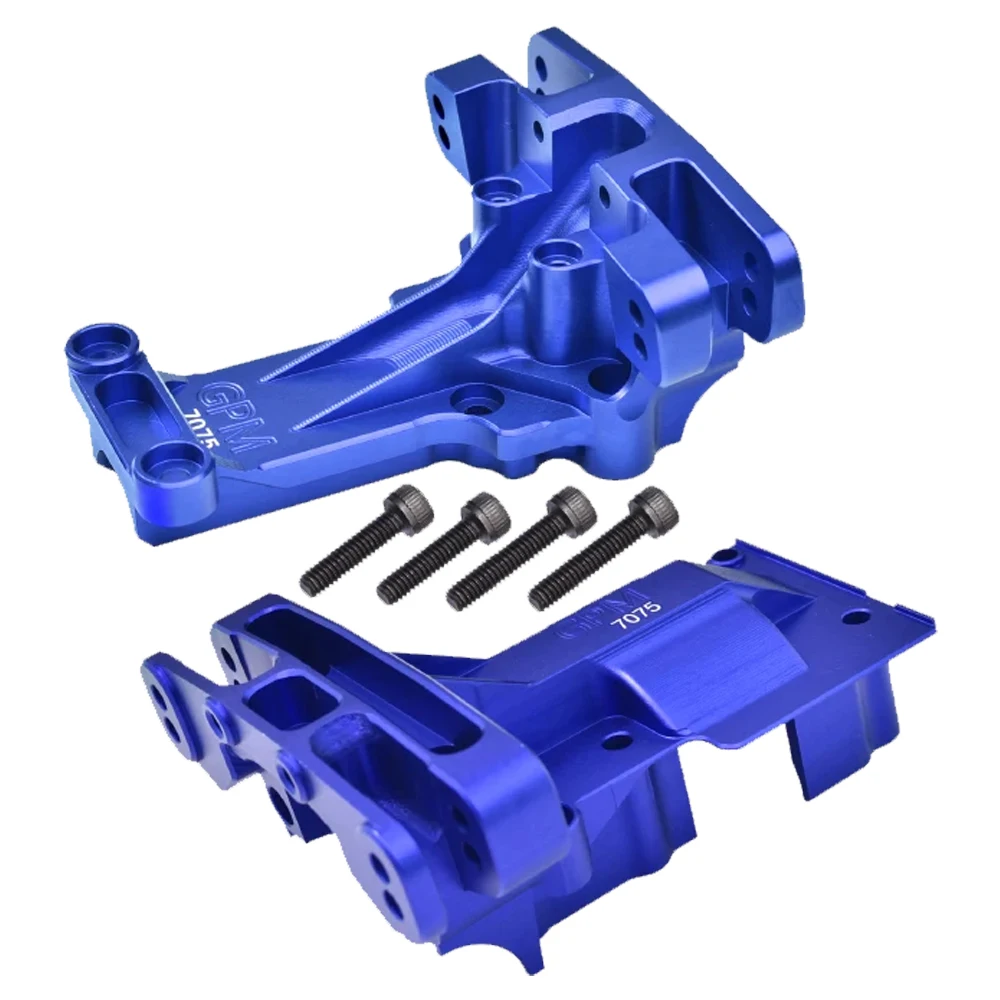 GPM for Traxxas 1/6 XRT 1/5 X-MAXX X-Monster 8S RC Car Metal Alloy Front Rear Upper Differential Bulkhead Cover 7720X 7727 7727X